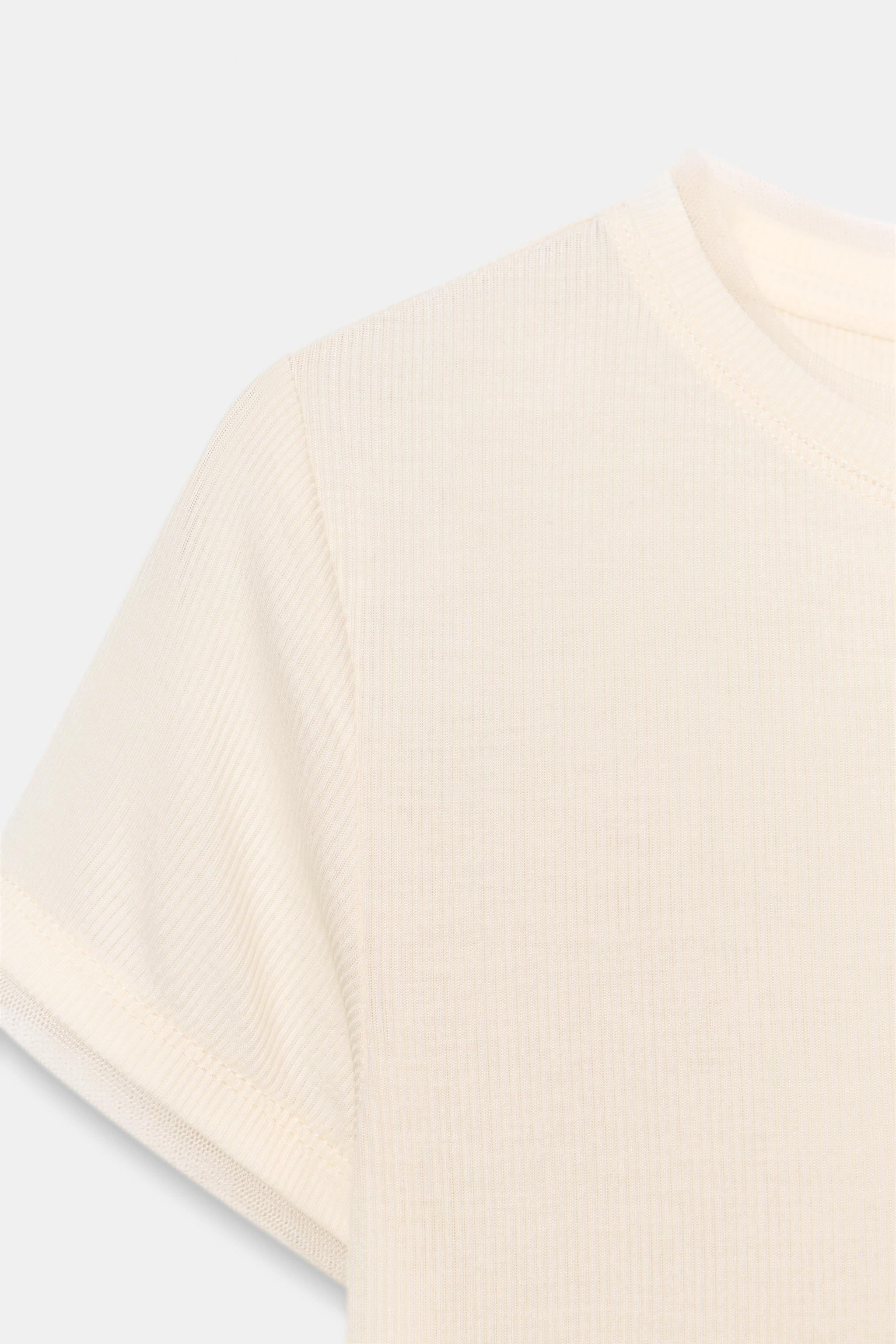 COMBINED TULLE T-SHIRT